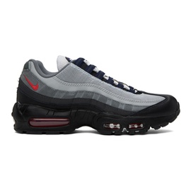Nike Gray & Black Air Max 95 Sneakers 232011M237165