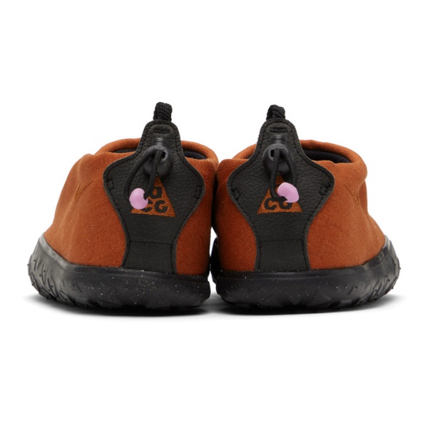 나이키 Nike Orange & Black ACG Moc Sneakers 232011M237195