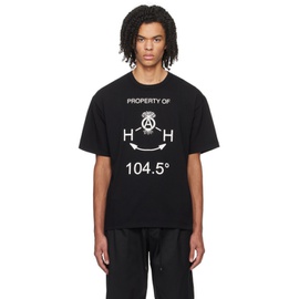 네이버후드상판 Neighborhood Black Printed T-Shirt 232019M213038