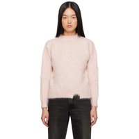 알썰틴 R13 Pink Deconstructed Sweater 232021F096007