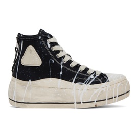 알썰틴 R13 Black & White Kurt Sneakers 232021M236000