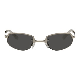 A BETTER FEELING Silver Siron Sunglasses 232025F005025