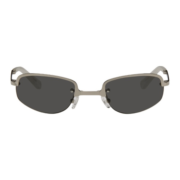  A BETTER FEELING Silver Siron Sunglasses 232025F005025