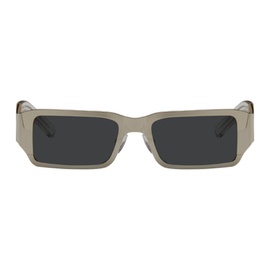 A BETTER FEELING Silver Pollux Sunglasses 232025M134002