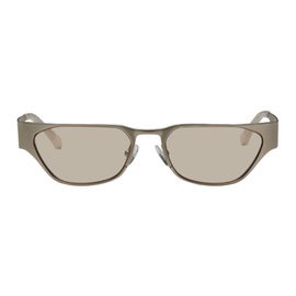 A BETTER FEELING Silver Echino Sunglasses 232025M134003