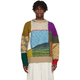 아더에러 ADER error Multicolor Combine Sweater 232039M201007