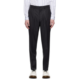 Comme des Garcons Homme Deux Gray Striped Trousers 232058M191011