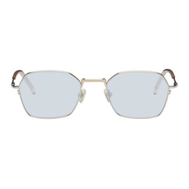 BONNIE CLYDE Silver Tempo Sunglasses 232067F005035