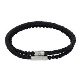 BOSS Black Rubber Bracelet 232085M142004