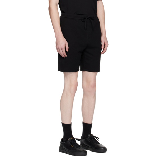  BOSS Black Embroidered Shorts 232085M193014