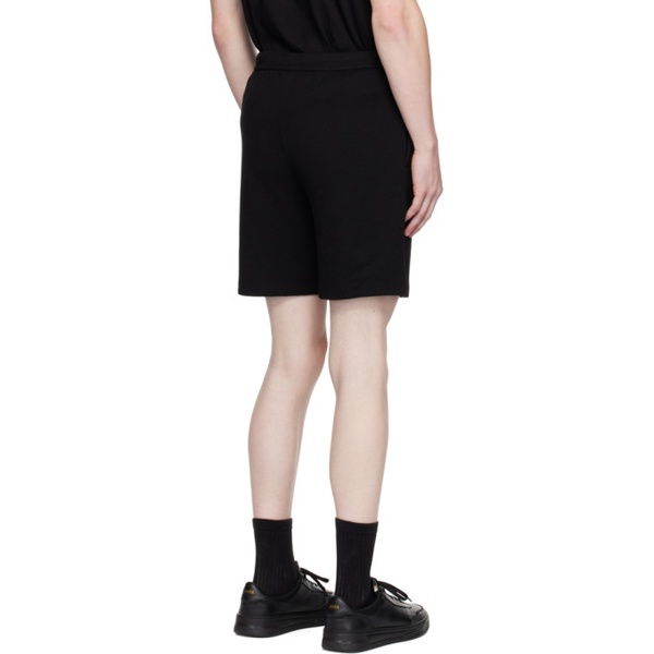  BOSS Black Embroidered Shorts 232085M193014