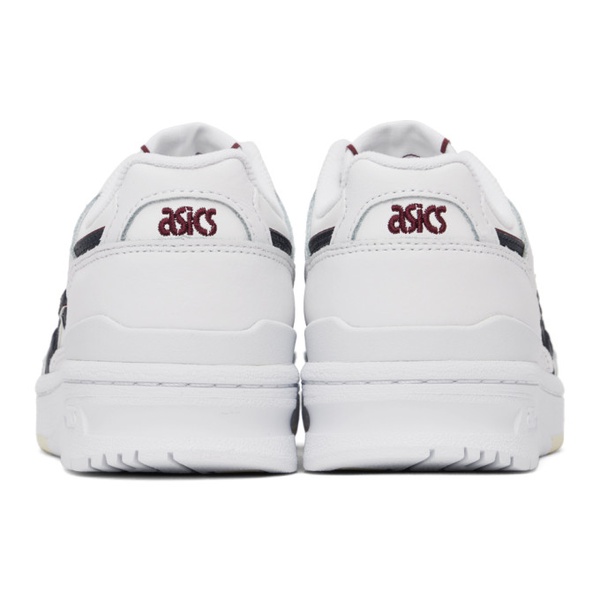  Asics White & Navy EX89 Sneakers 232092F128037