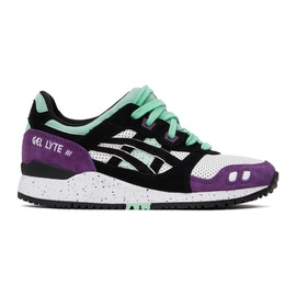 Asics Black & Purple Gel-Lyte III OG Sneakers 232092F128041