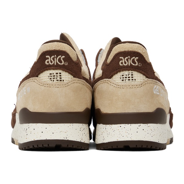  Asics Brown & 오프화이트 Off-White Gel-Lyte III OG Sneakers 232092F128042