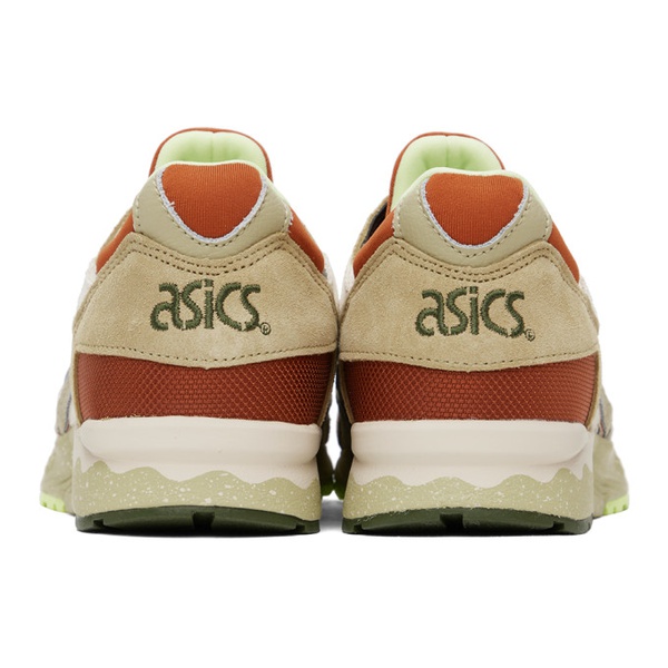  Asics Tan & 오프화이트 Off-White Gel-Lyte V Sneakers 232092F128043
