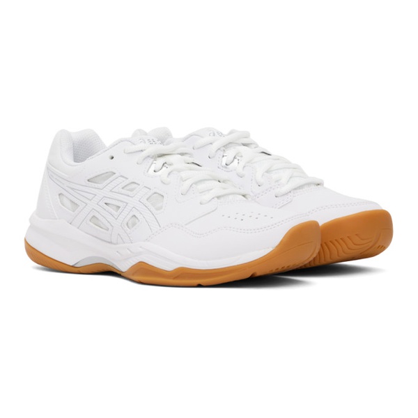 Asics White & Silver Gel-Renma Sneakers 232092F128061
