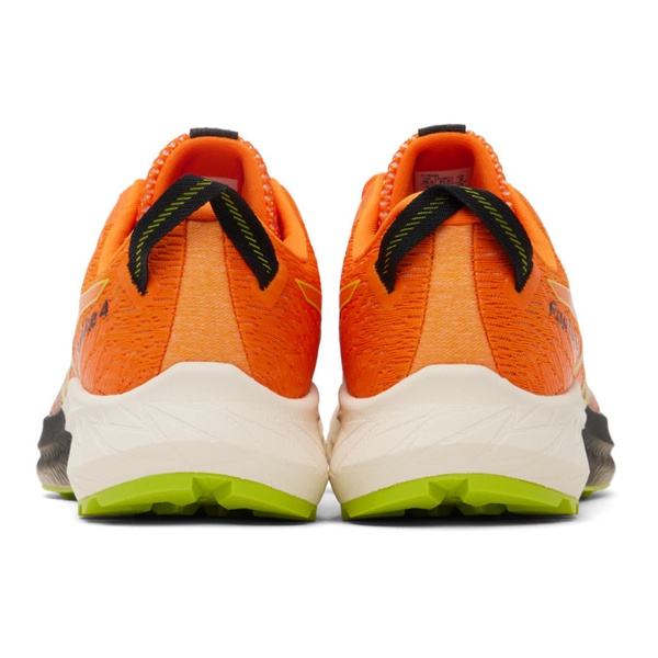  Asics Orange Fuji Lite 4 Sneakers 232092M237099