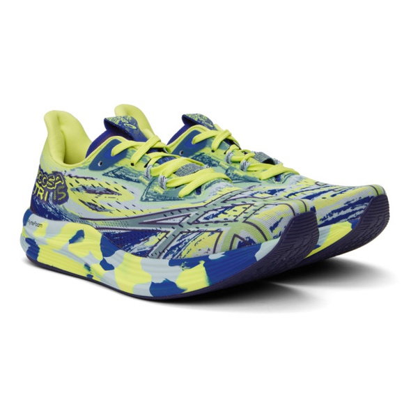  Asics Blue & Yellow NOOSA TRI 15 Sneakers 232092M237111