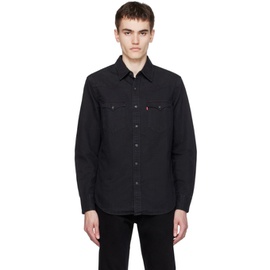 리바이스 Black Classic Western Denim Shirt 232099M192018