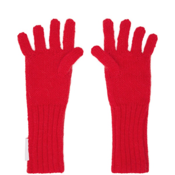  찰스 제프리 리버보이 Charles Jeffrey LOVERBOY Red Patch Gloves 232101M135001