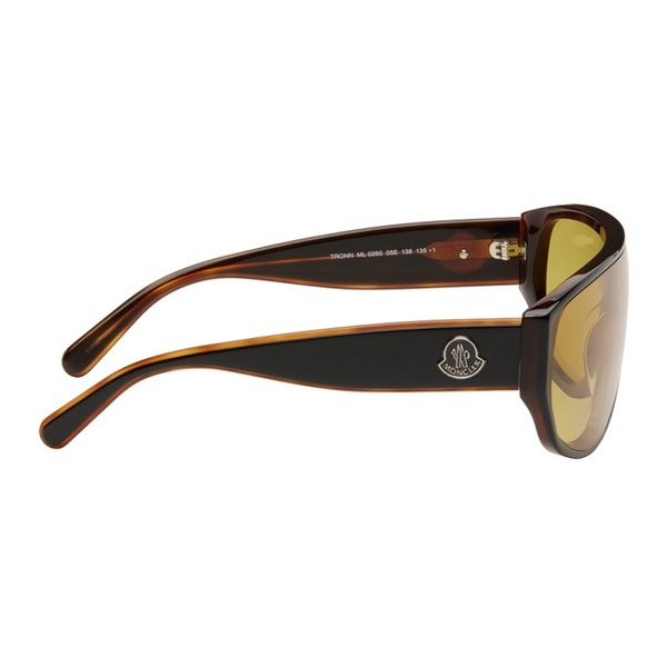몽클레어 몽클레어 Moncler Tortoiseshell Tronn Sunglasses 232111F005012