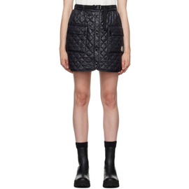 몽클레어 Moncler Black Padded Miniskirt 232111F090001