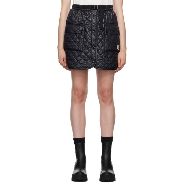 몽클레어 몽클레어 Moncler Black Padded Miniskirt 232111F090001