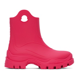 몽클레어 Moncler Pink Misty Rain Boots 232111F113003