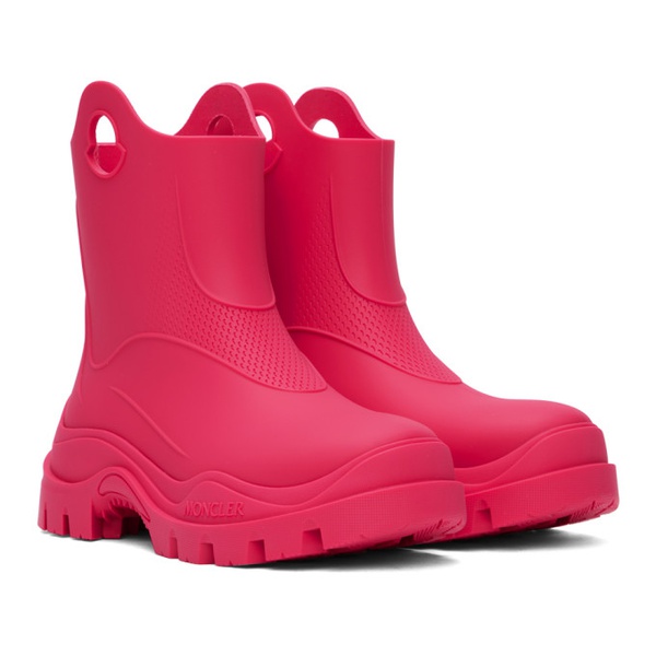 몽클레어 몽클레어 Moncler Pink Misty Rain Boots 232111F113003