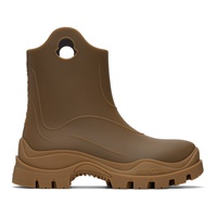 몽클레어 Moncler Brown Misty Rain Boots 232111F113004