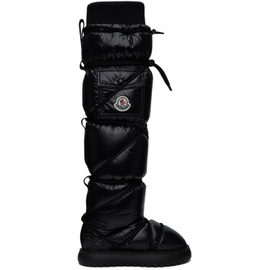 몽클레어 Moncler Black Gaia Pocket Boots 232111F115001