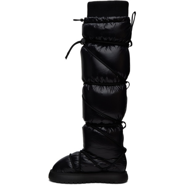몽클레어 몽클레어 Moncler Black Gaia Pocket Boots 232111F115001