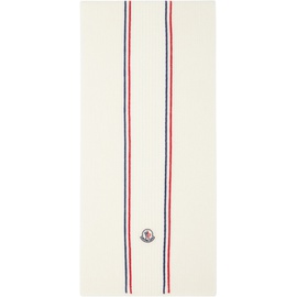 몽클레어 Moncler 오프화이트 Off-White Tricolor Scarf 232111M150000