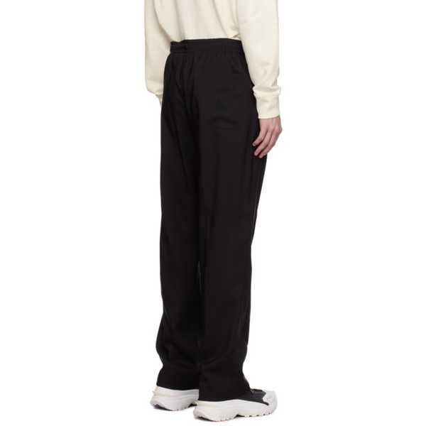몽클레어 몽클레어 Moncler Black Drawstring Trousers 232111M191081