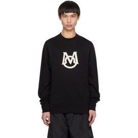 몽클레어 Moncler Black Embroidered Sweatshirt 232111M204015