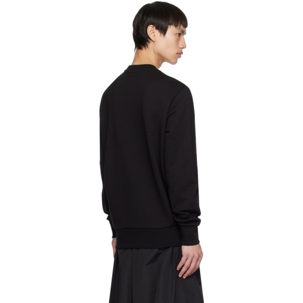 몽클레어 몽클레어 Moncler Black Embroidered Sweatshirt 232111M204015