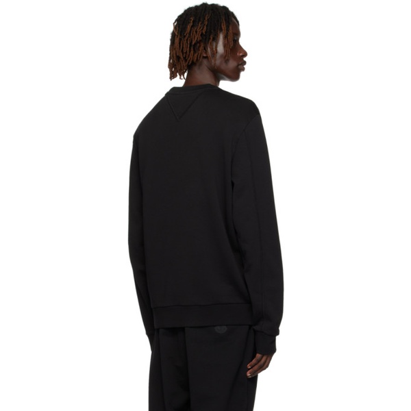 몽클레어 몽클레어 Moncler Black Garment-Washed Sweatshirt 232111M204016