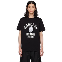 몽클레어 Moncler Black Printed T-Shirt 232111M213060