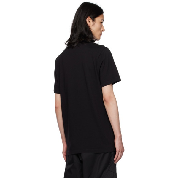 몽클레어 몽클레어 Moncler Black Printed T-Shirt 232111M213060