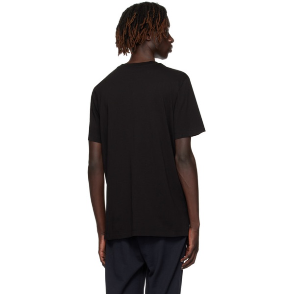 몽클레어 몽클레어 Moncler Black Flocked T-Shirt 232111M213062