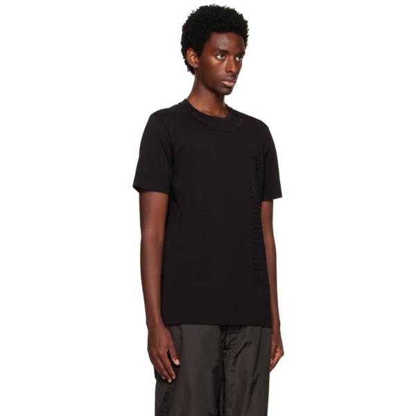 몽클레어 몽클레어 Moncler Black Paneled T-Shirt 232111M213111