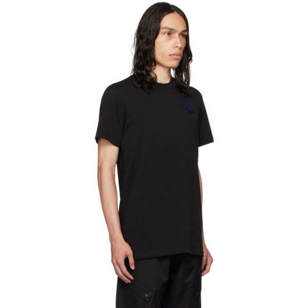 몽클레어 몽클레어 Moncler Black Patch T-Shirt 232111M213115