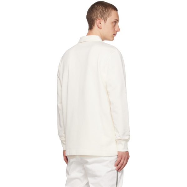 몽클레어 몽클레어 Moncler 오프화이트 Off-White Patch Long Sleeve Polo 232111M213117