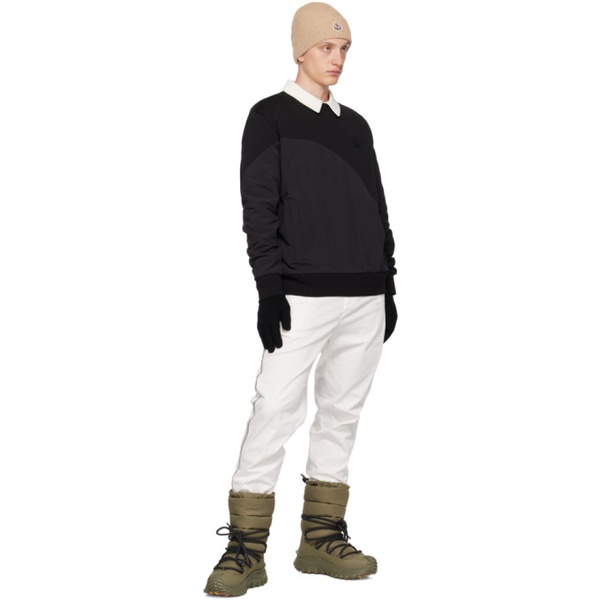 몽클레어 몽클레어 Moncler 오프화이트 Off-White Patch Long Sleeve Polo 232111M213117
