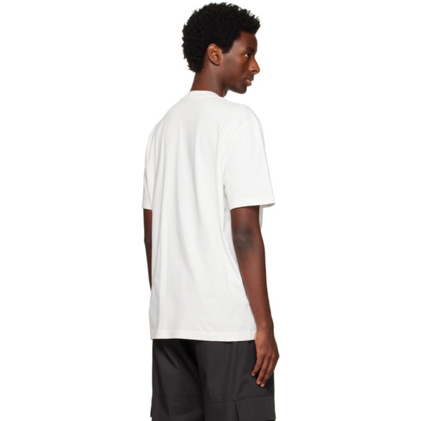 몽클레어 몽클레어 Moncler White Printed T-Shirt 232111M213118