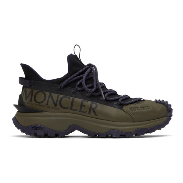 몽클레어 몽클레어 Moncler Khaki Trailgrip Lite 2 Sneakers 232111M237003
