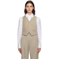 The Frankie Shop Taupe Gelso Vest 232115F068001