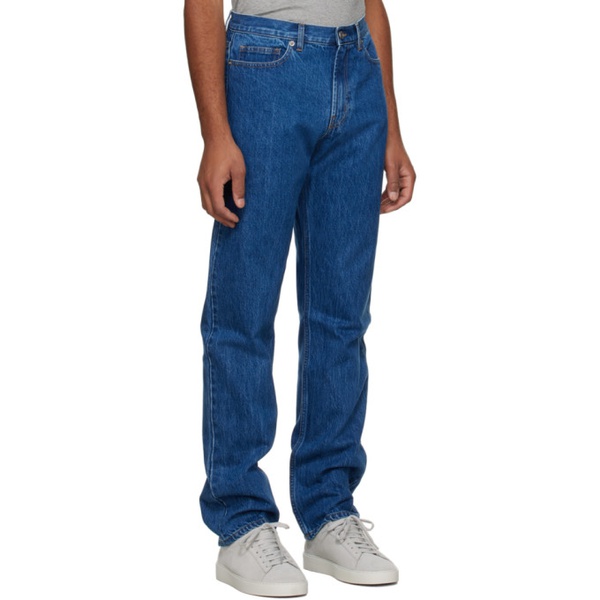  노스 프로젝트 NORSE PROJECTS Blue Five-Pocket Jeans 232116M186001