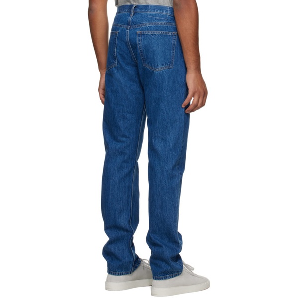  노스 프로젝트 NORSE PROJECTS Blue Five-Pocket Jeans 232116M186001