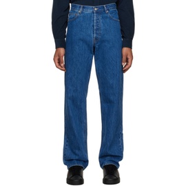 노스 프로젝트 NORSE PROJECTS Blue Relaxed-Fit Jeans 232116M186002